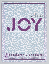 RILACO Joy 4ks - suché (nelubrikované) kondomy