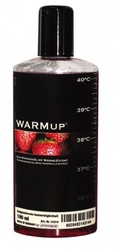 JOYdivision WARMup - hřejivý masážní olej & lubrikant Jahoda 150ml