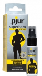 Pjur SuperHero STRONG serum  20ml (oddálení ejakulace - snížení citlivosti penisu)