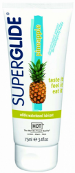 Lubrikační gel HOT Superglide - jedlý ananas (75ml)