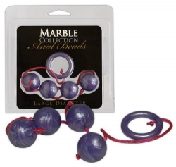 Mramorované anální kuličky Marble Anal Beads