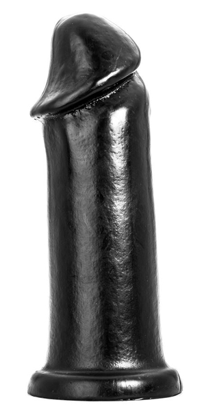 HUNG SYSTEM Beefcake black - XXL dildo s masivním žaludem 1,1Kg
