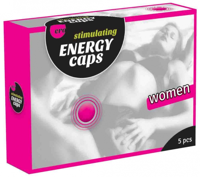 HOT Women Energy - kapsle navracející sexuální touhu u žen 5 kapslí