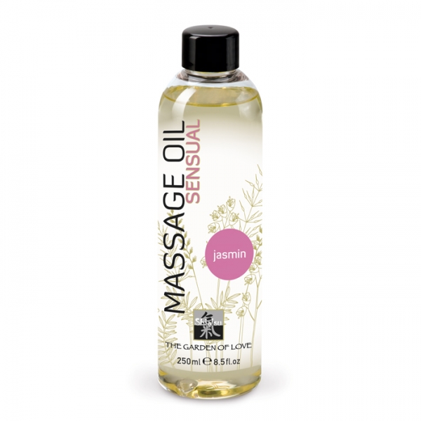SHIATSU Sensual Smyslný jasmín - erotický masážní olej 250ml