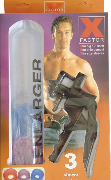 X FACTOR - vakuová pumpa pro nadrozměrný penis