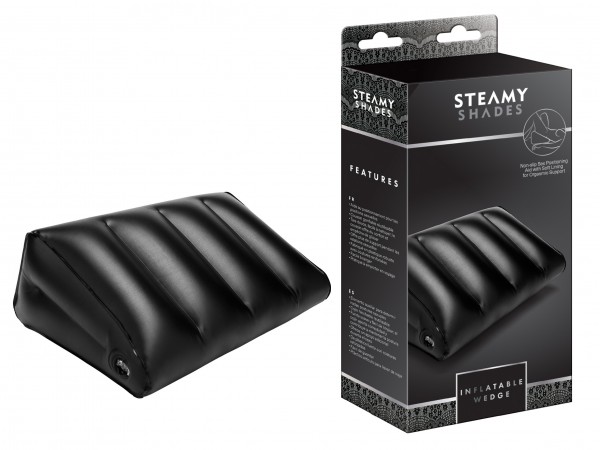 Steamy shades - nafukovací polštářek pro hlubší průnik